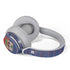 Haiti Flag Dark Wood Surface Headphones Skin